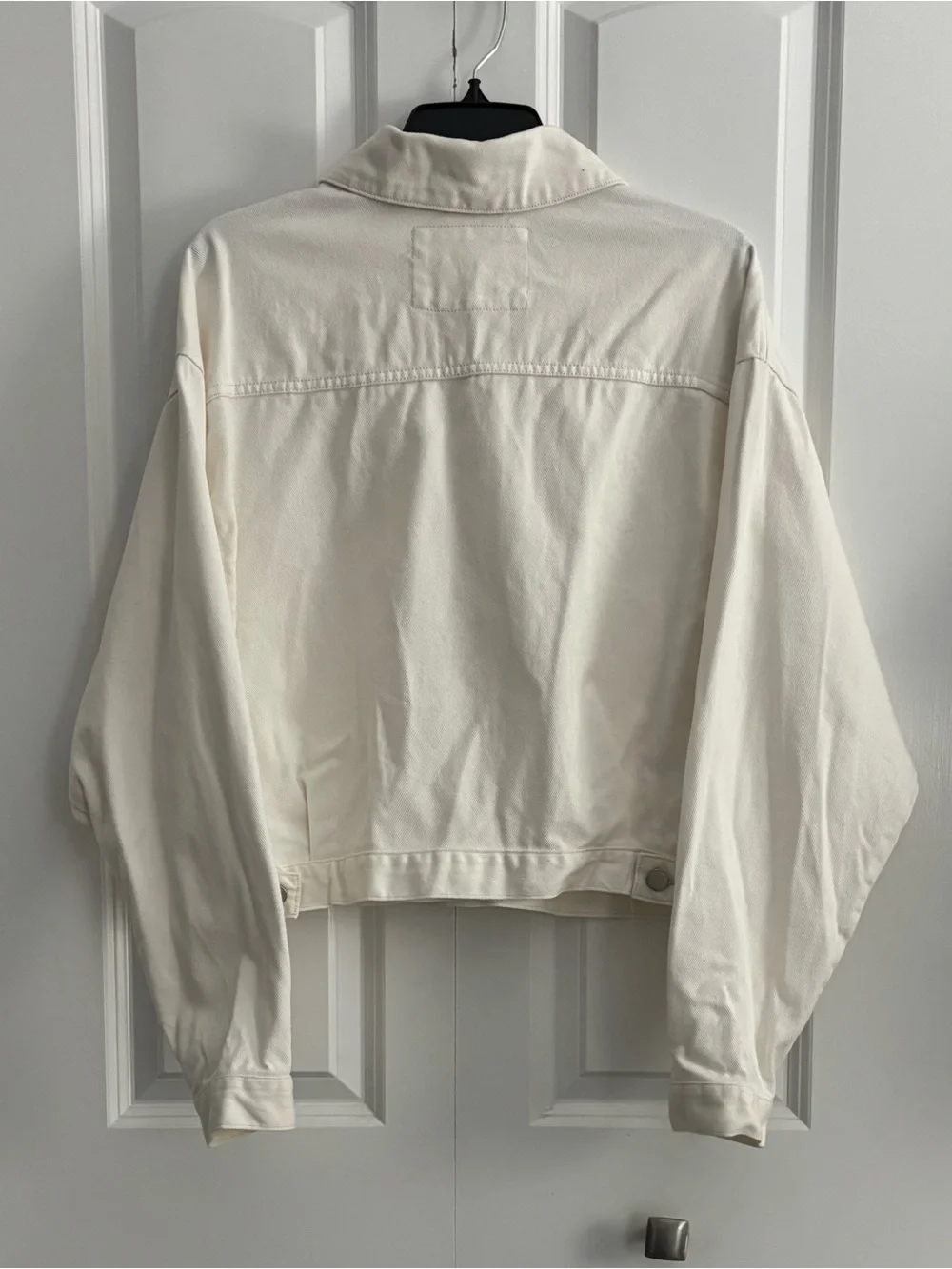 Stoosh Vintage Denim Cropped Jacket
